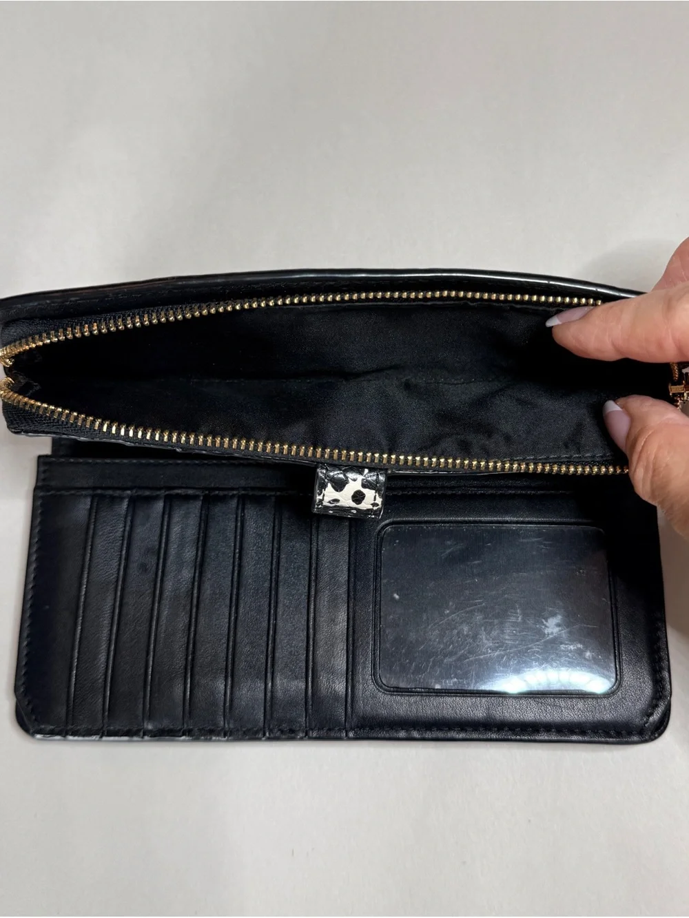 Coach Exotic Python Leather Wallet